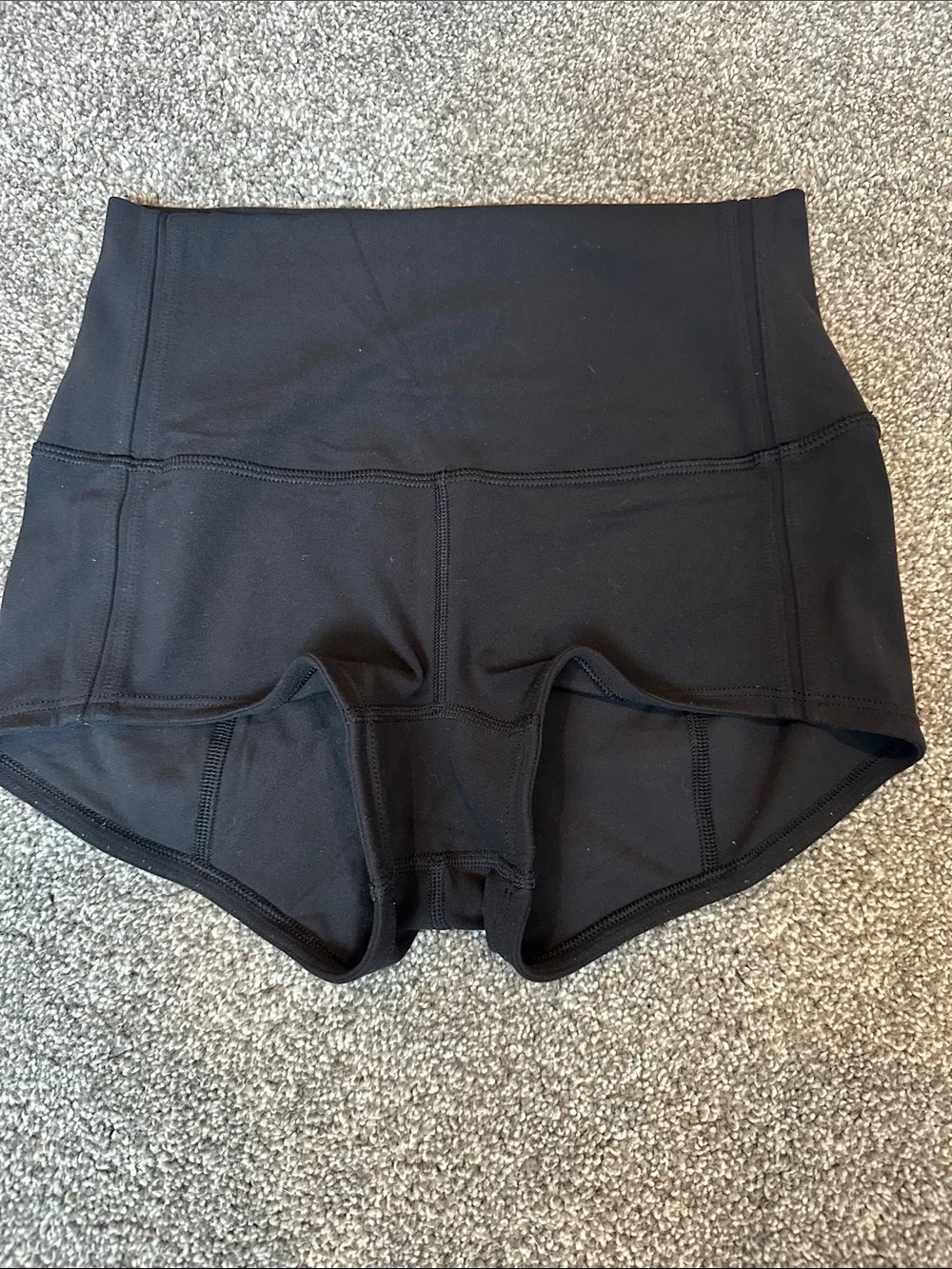 lululemon athletica Black High-Waist Bike Shorts